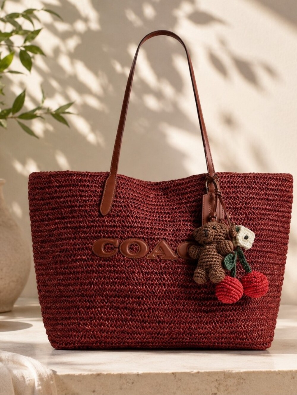 Coach - City Mini Tote Bag With Charms - New